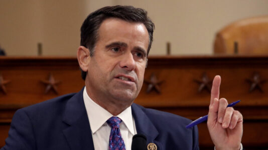 Intel nominee faces skeptics, vows to resist Trump pressure