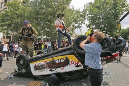 Utah demonstrators try joyful approach to police protest