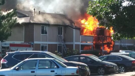 2-Alarm Midvale Apartment Fire Sends 1 To Hospital