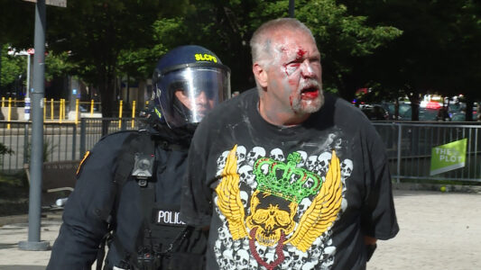 Man Accused Of Brandishing Bow and Arrow At SLC Protest Charged With Aggravated Assualt