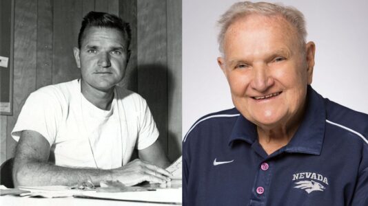 Nevada football star, coach, AD Dick Trachock dies at age 94