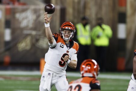 Burrow throws 3 TDs in second start but Bengals lose again