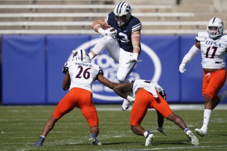 Touching tribute: BYU’s Masen Wake honors late mom after TD