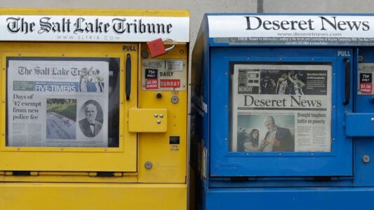 Both newspapers in Utah’s capital to cease daily publication