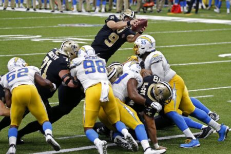 Brees, Lutz lift Saints past hard-luck Chargers, 30-27 in OT