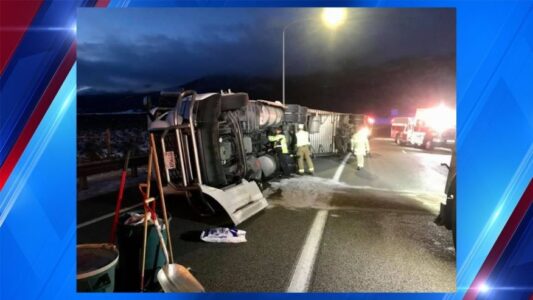3 killed, 1 hurt in western Utah rollover accident