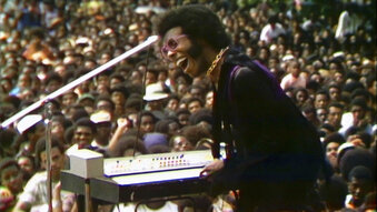 This image released by the Sundance Institute shows a scene from the documentary "Summer Of Soul (Or, When The Revolution Could Not Be Televised)" by Ahmir "Questlove" Thompson. The film will debut at the 2021 Sundance Film Festival. (Sundance Film Festival via AP)