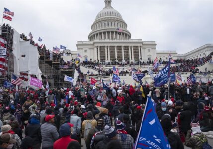 Protesters swarm Statehouses across US; some evacuated