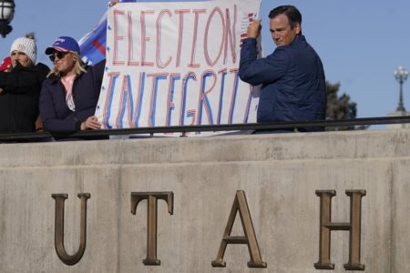 Trump supporters rally at Utah Capitol amid D.C. protests