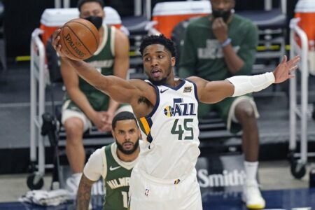 Milwaukee visits Utah after Clarkson’s 45-point game