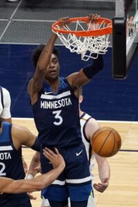 Timberwolves beat Jazz for 3rd time this season, 105-104