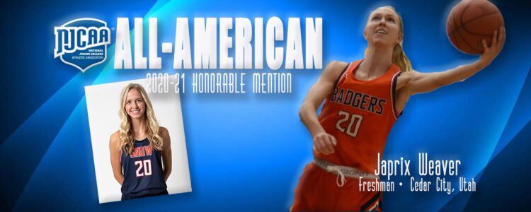 Japrix Weaver Earns All-American Honors