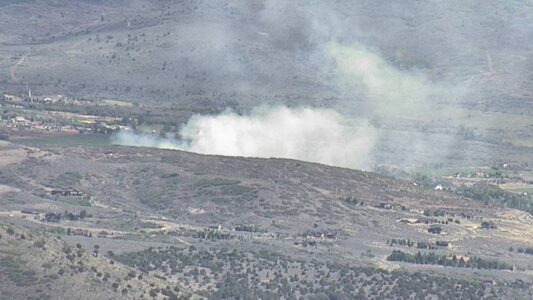 Pine Canyon Fire Starts Near Wasatch Mountain State Park