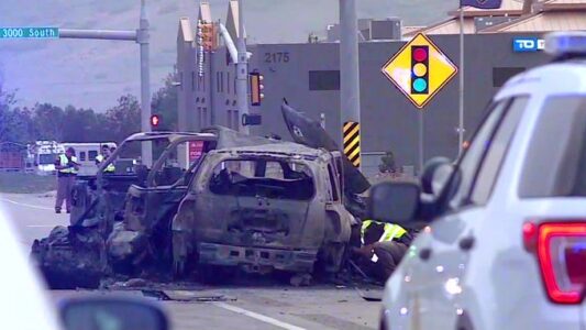 Utah newlywed killed in head-on collision with wrong-way driver after wedding