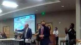 Anti-Mask Protesters Charged in School Board Meeting Uproar