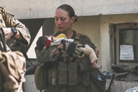 Slain Marine who cradled baby at Kabul airport loved her job