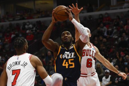 Jazz face the Bulls on 4-game losing streak