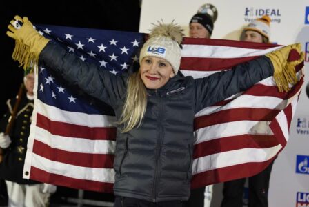 Kaillie Humphries of US keeps monobob series lead in Germany