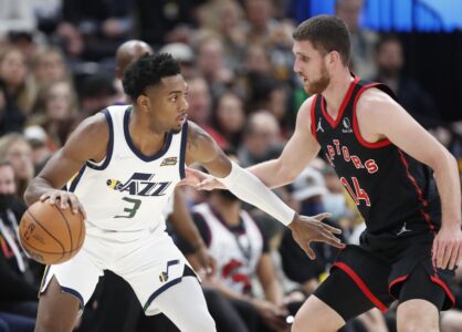 Utah and Toronto meet in cross-conference matchup