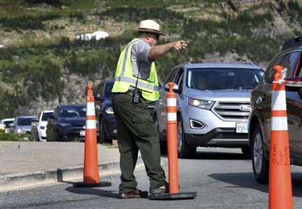 Timed tickets to manage traffic on Glacier park’s Sun Road