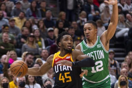 Tatum and Mitchell clash in Boston-Utah matchup