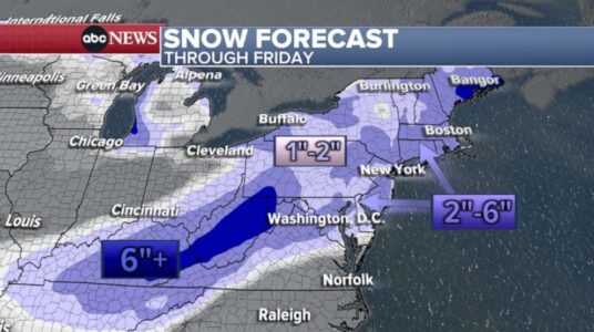 More than 90 million people, 37 states on alert for hazardous weather conditions