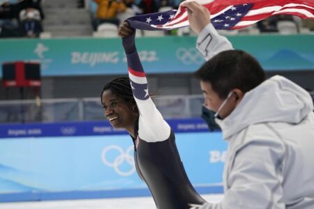 US looks to build off Jackson’s historic speedskating gold