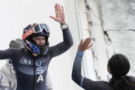 After medals, Humphries, Meyers Taylor back on Olympic ice