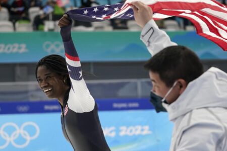 US Olympic speedskating coach back on ice after heart attack