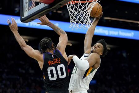 Markkanen scores a career-high 51 points to help the Jazz outlast the Suns 138-134 in OT
