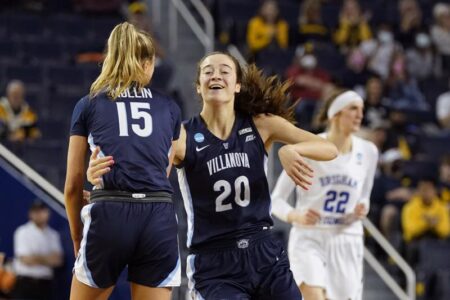 No. 11 Villanova women knock off No. 6 BYU 61-57