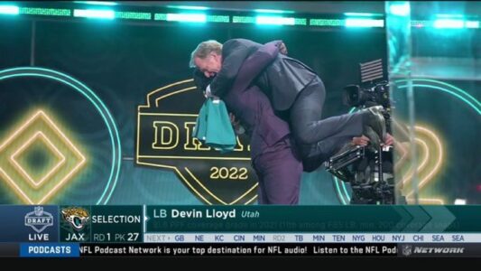 Jags take ‘athletic freak’ Walker with top pick in NFL draft; Former Utah Linebacker Devin Lloyd at No. 27