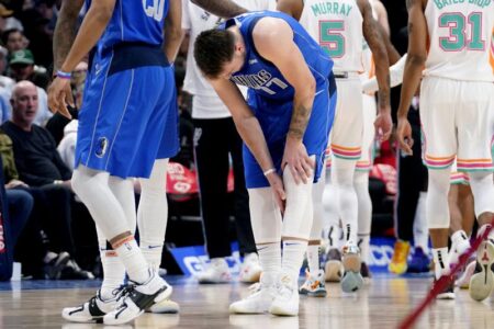 Doncic out for Mavs in Game 1 against Utah because of calf