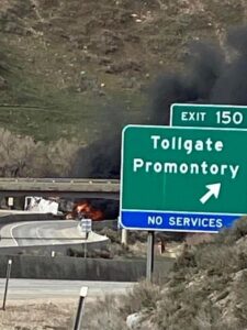 Crash On I-80 Results In Hazmat Spill
