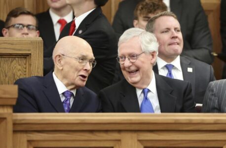 McConnell, Utah leaders honor ‘larger than life’ Orrin Hatch