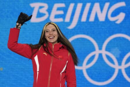 Chinese Olympian Eileen Gu working for Salt Lake Games bid
