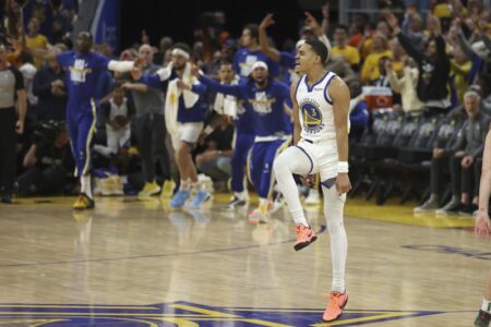 Warriors answer in Game 2, top Celtics 107-88 to even Finals
