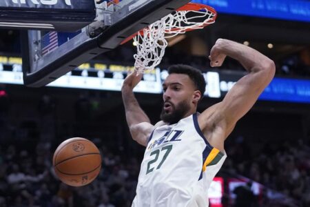 Rudy Gobert arrives in Minnesota, after 9 seasons with Utah
