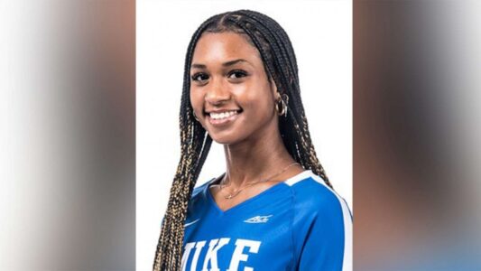 Duke volleyball player subjected to racial slurs hopes for changes in college sports
