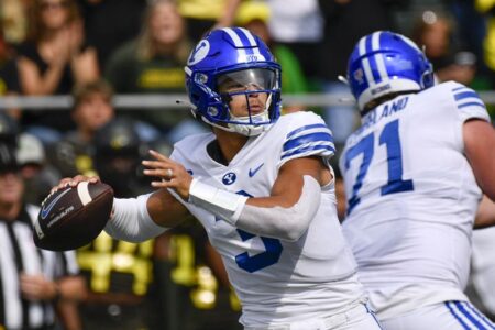 No. 19 BYU looks to reignite stagnant run attack vs Wyoming