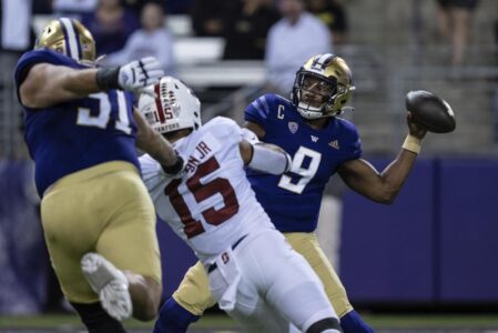 No. 15 Washington at UCLA top Pac-12 football this week