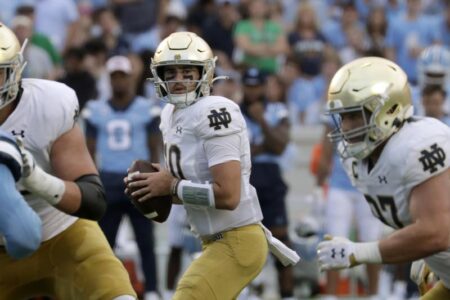 Pyne fueling resurgent Irish offense as No. 16 BYU looms