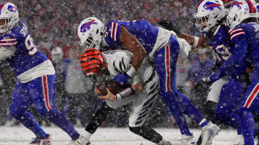 Damar Hamlin attends Bills, Bengals playoff game as safety continues to recover