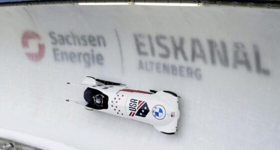 Hall wins four-man bobsled gold, Humphries gets a bronze