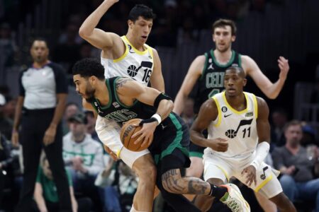 Tatum’s 39 lifts Celtics over short-handed Jazz 122-114