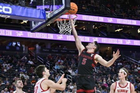 Angel helps Stanford beat Utah 73-62 in Pac 12 first round