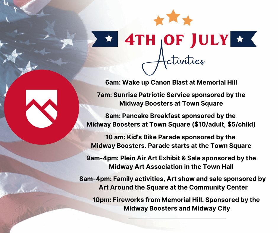 Midway 4th of July events