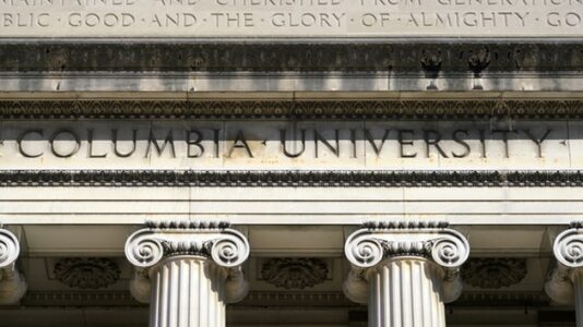 Pro-Palestinian demonstrators targeted in apparent stink bomb attack at Columbia University