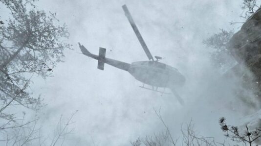 Four college students rescued by helicopter after camping during winter storm in Kentucky