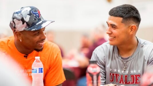 How the Houston Texans rallied behind Uvalde football following mass shooting